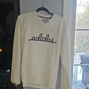 Adidas Men's Cream Sweater